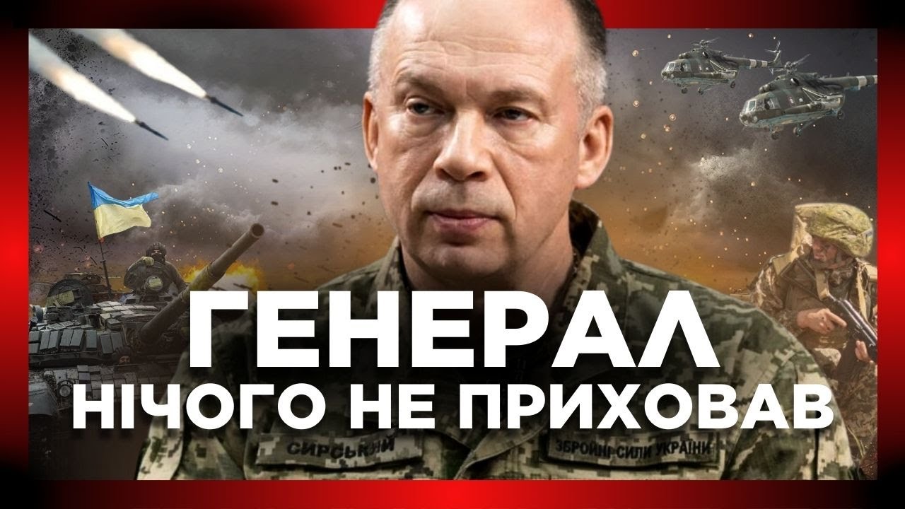 Откровенное признание СЫРСКОГО по фронту! Вы должны это услышать! ЭКСКЛЮЗИВНОЕ интервью с ГЕНЕРАЛОМ