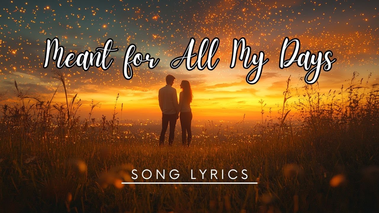 Meant for All My Days 🌅 | Timeless 80s Soft Rock Love Ballad
