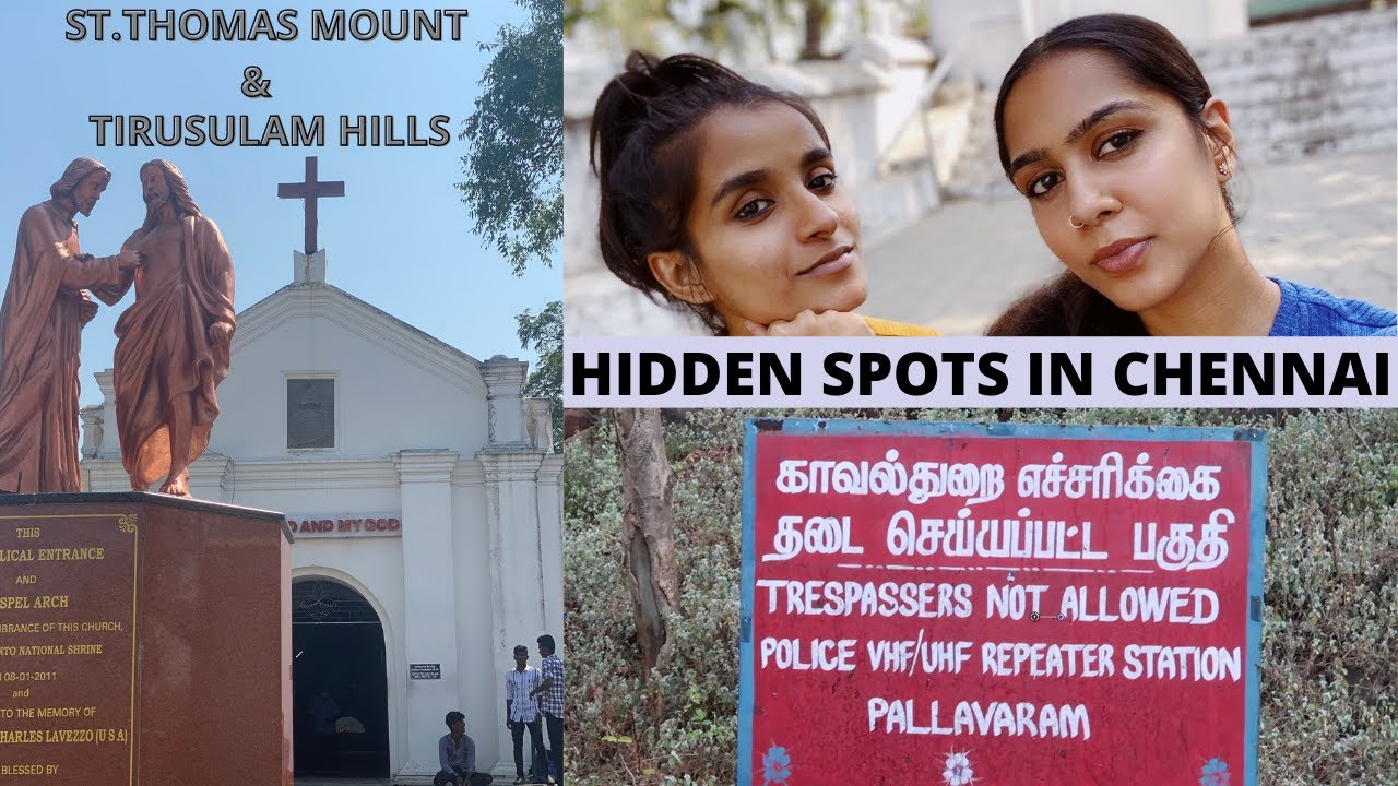HIKING IN RESTRICTED AREAS IN CHENNAI | ST. THOMAS MOUNT & TIRUSULAM HILLS (really scary!!!)