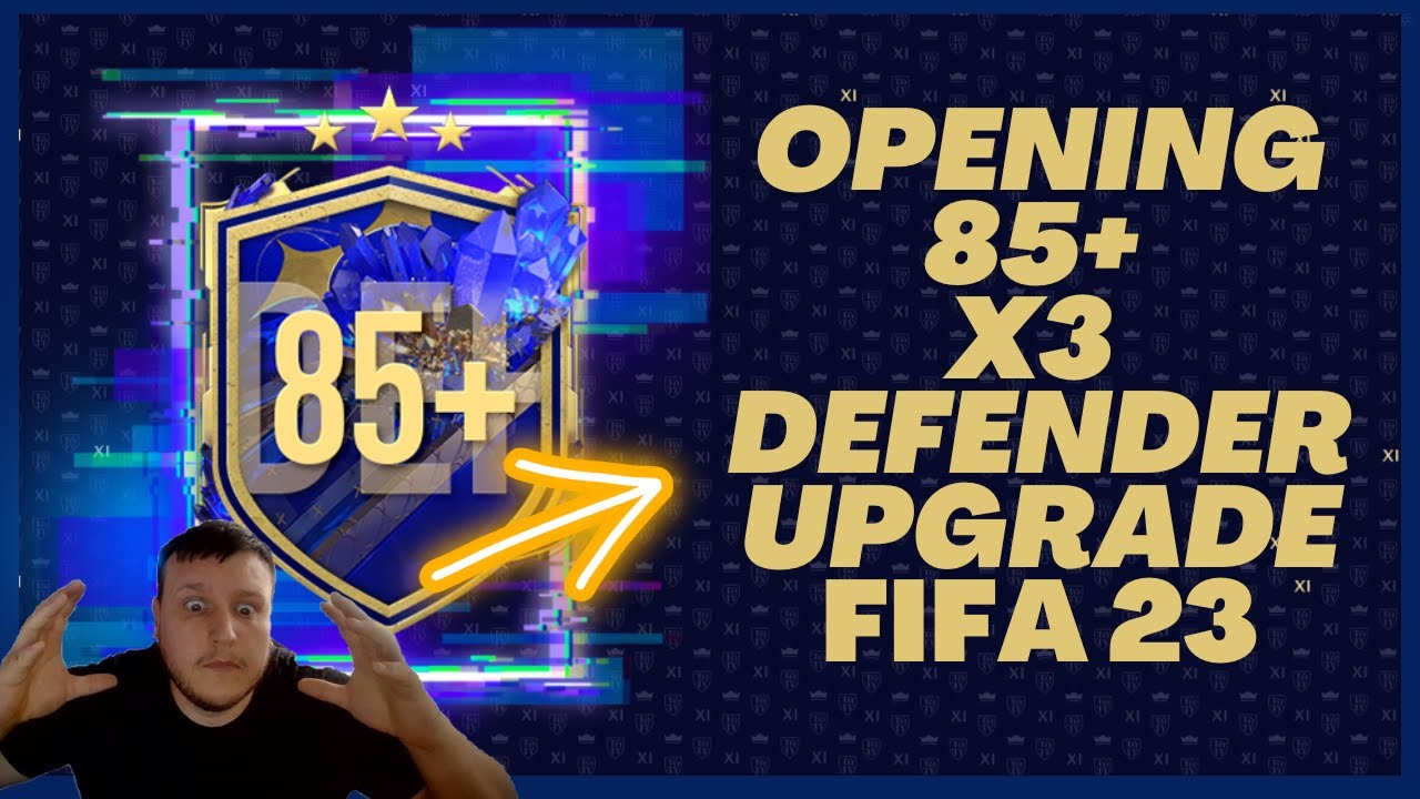 Opening 85+ x3 Defender Upgrade - FIFA 23 - Worth It?