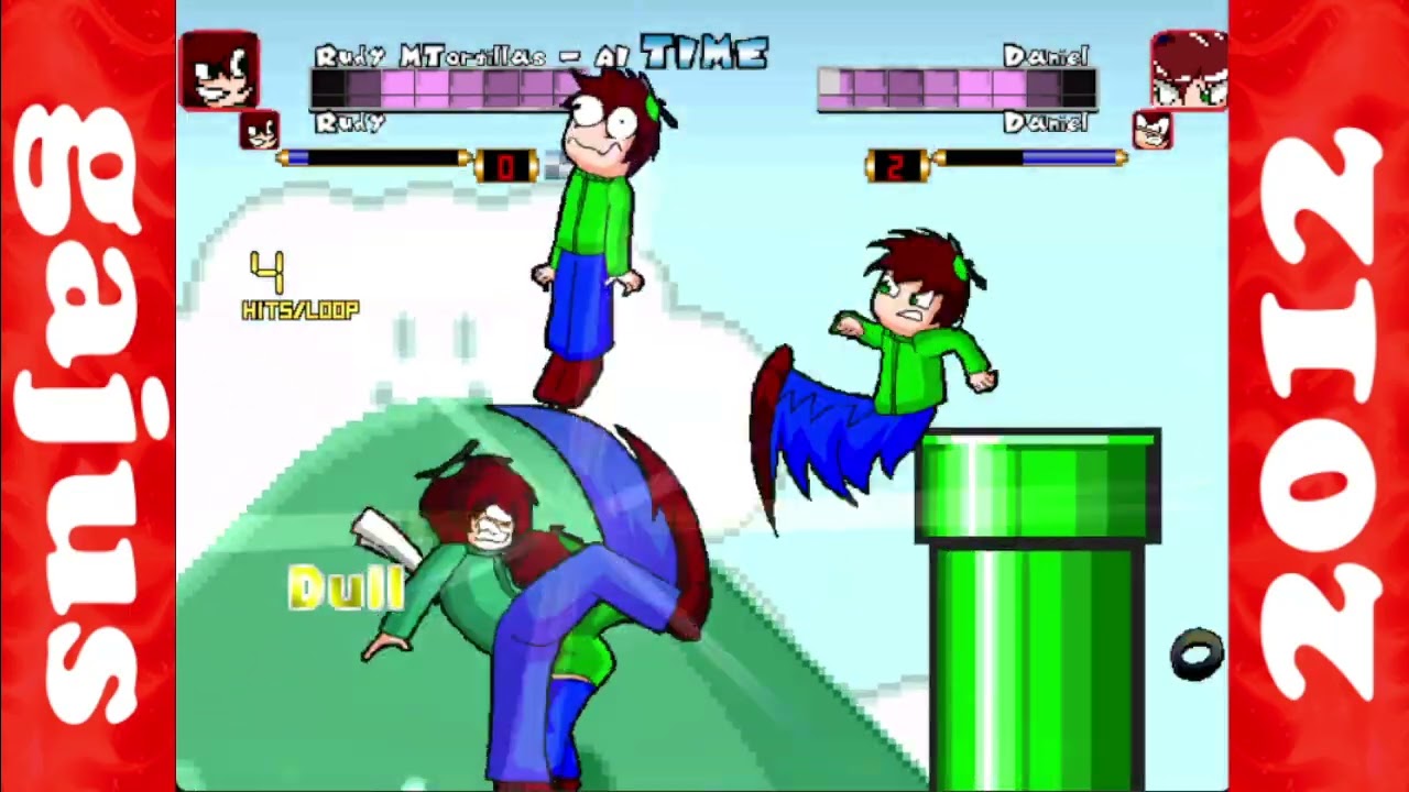 mugen; 2 rudys vs 2 daniels