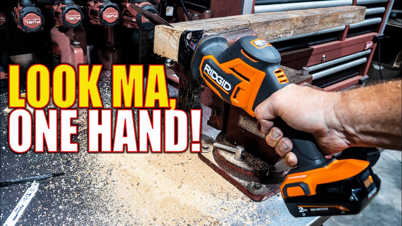 RIDGID R8648 18V Brushless Sub-Compact Recip Saw Review