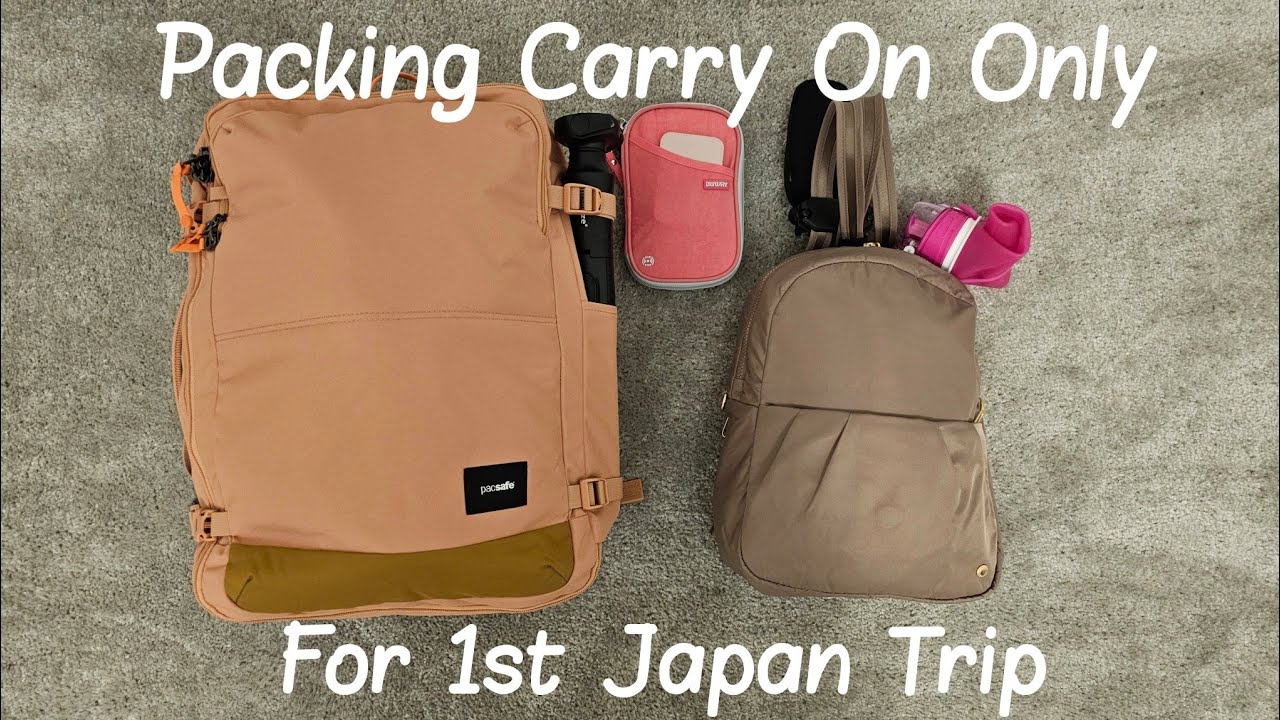 What I Packed for 12 Days in Japan | Carry On Only