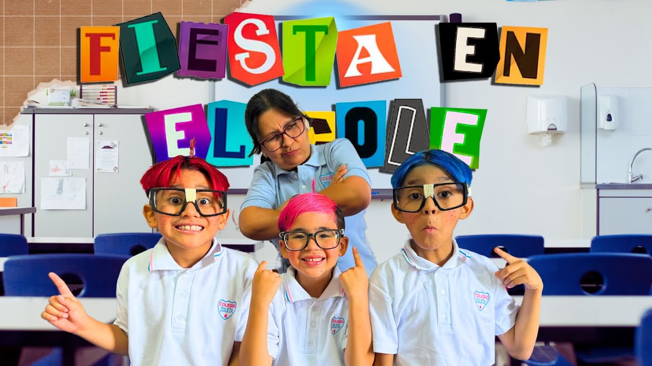 🍭 FIESTA EN EL COLE - JUNIC EL FAMOSO & LOS MATEOS (LOS BROKYS)