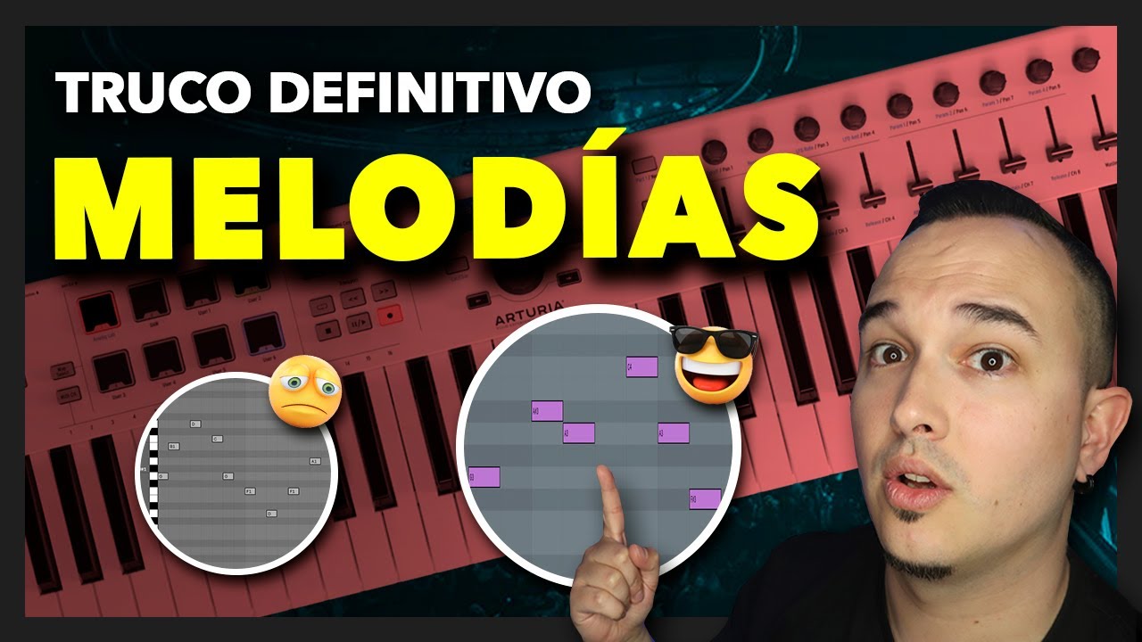 Como CREAR Mejores MELODÍAS sin saber Teoría Musical | Tutorial Melodias en Ableton Live y Fl Studio