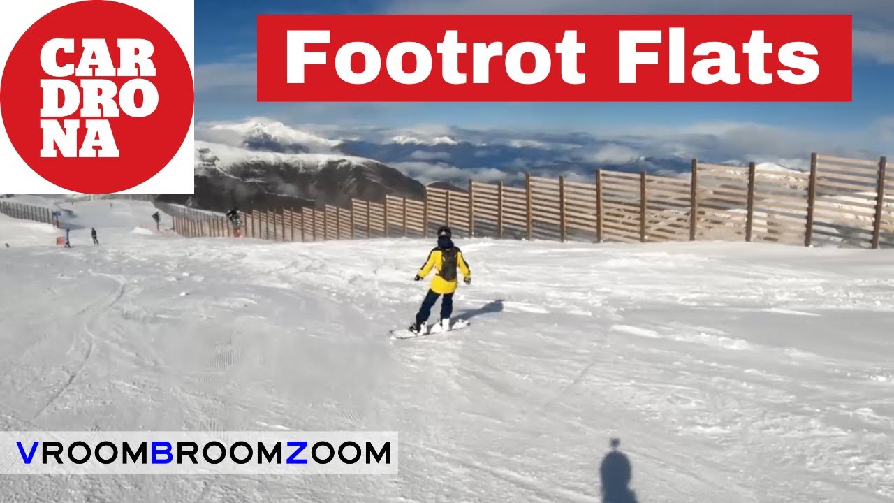 Footrot Flats Run – Smooth Carves & Stunning Views at Cardrona, NZ!