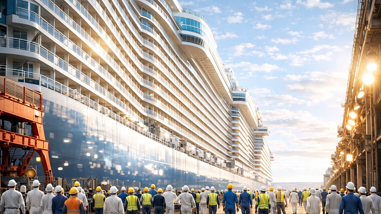 Inside a Cruise Ship Mega Factory - How a Giant Cruise Ship Is Made | Full Process | You Never Know