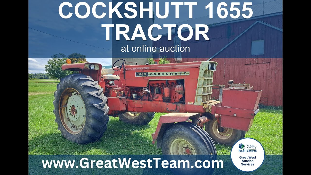 Cockshutt 1655 Tractor at Online Auction Project