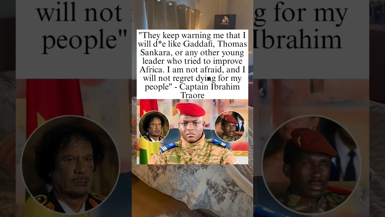 🤯😱Thomas Sankara, or any other young leader who tried to improve Africa.❤️🥹