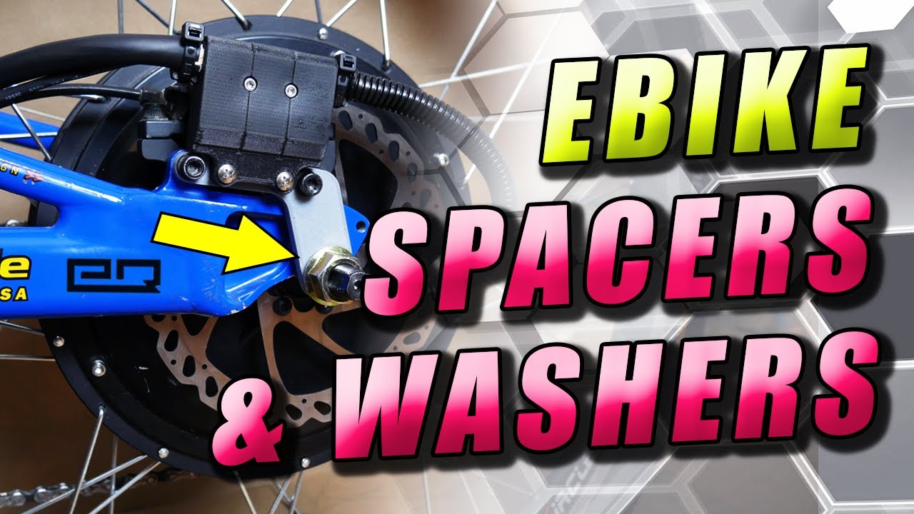 Avoid This Common Ebike Hub Motor Issue! How To Install Spacers and Washers For Hub Motors!