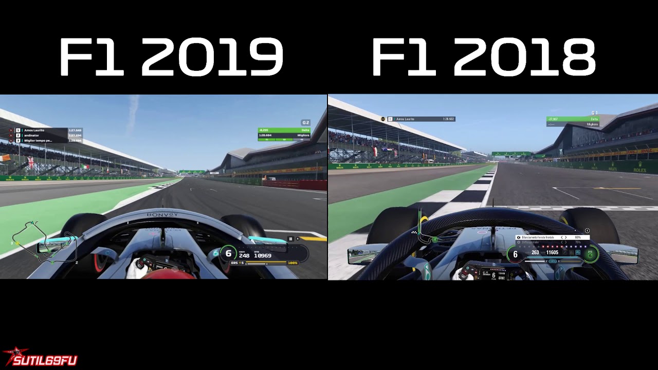 F1 2019 vs F1 2018 - LE PIÙ GRANDI DIFFERENZE