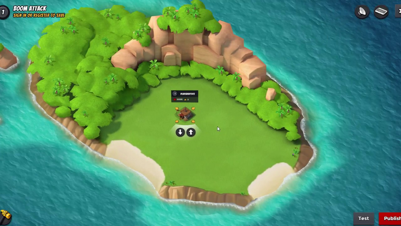 JE CRÉE MA PROPRE BASE D'HAMMERMAN ! EDITEUR BOOM BEACH !