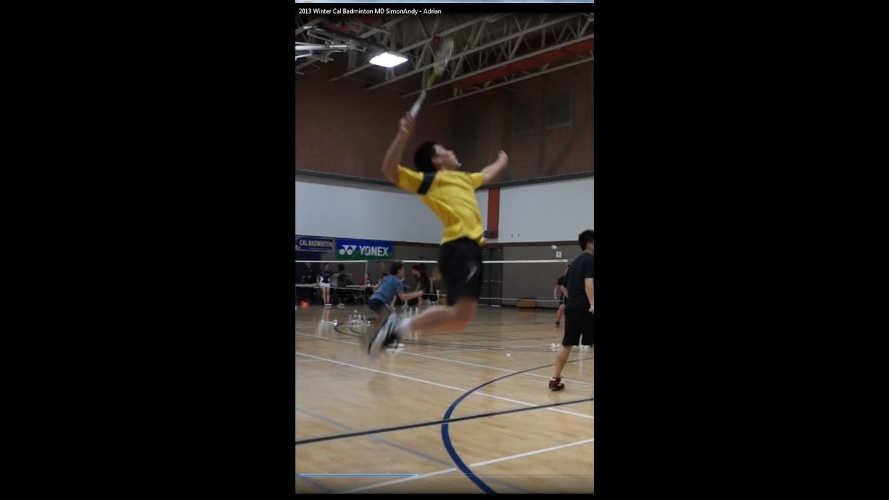 Simon Andy - Adrian 2013 Winter Cal Badminton MD