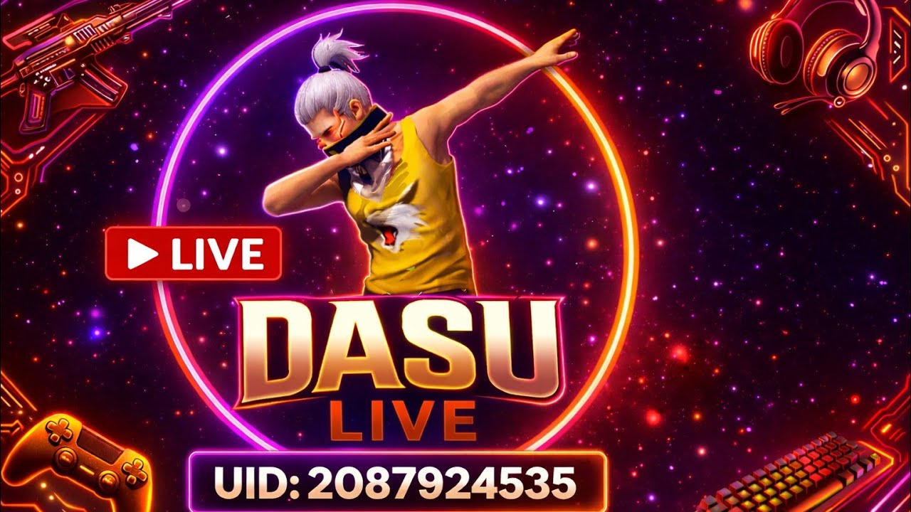 DASU LIVE 🔥 UID Check + Epic Reaction Stream