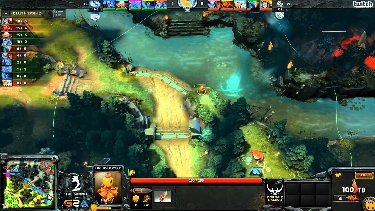 EG vs Vici Gaming (Summit 2 - LAN Finals) w/ Puppey, n0tail, & Kuroky #SoSmart