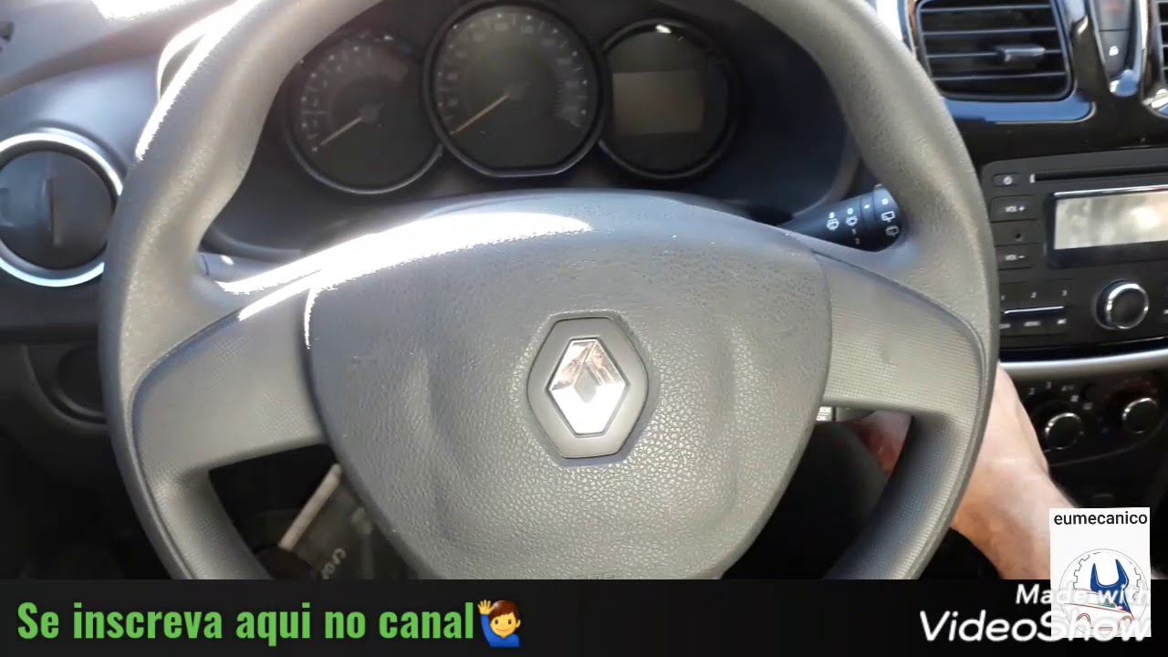Renault sandero, 1.6 2016 não liga não pega