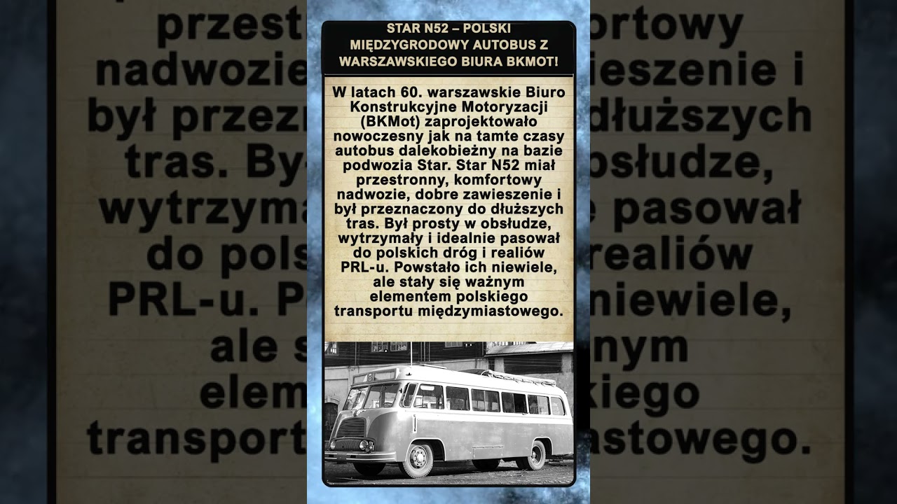 SStar N52 &ndash; polski międzygrodowy autobus z warszawskiego biura BKMot!
