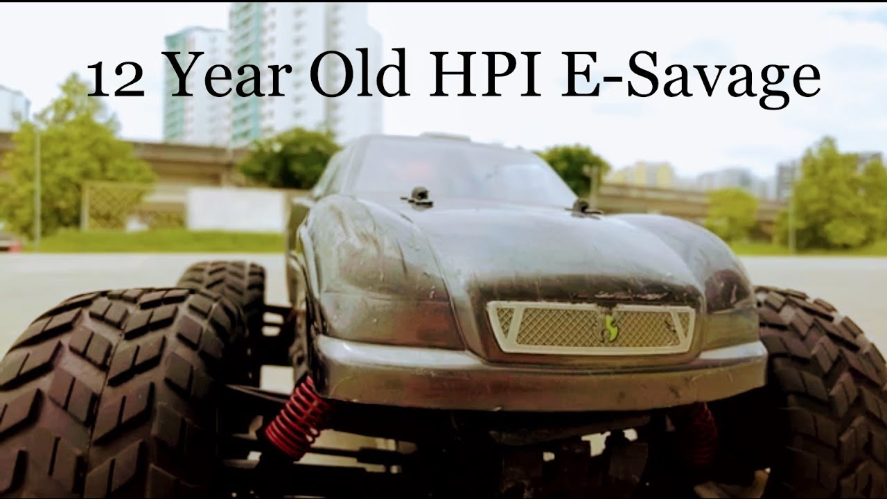 Running a 12 year old HPI E-Savage