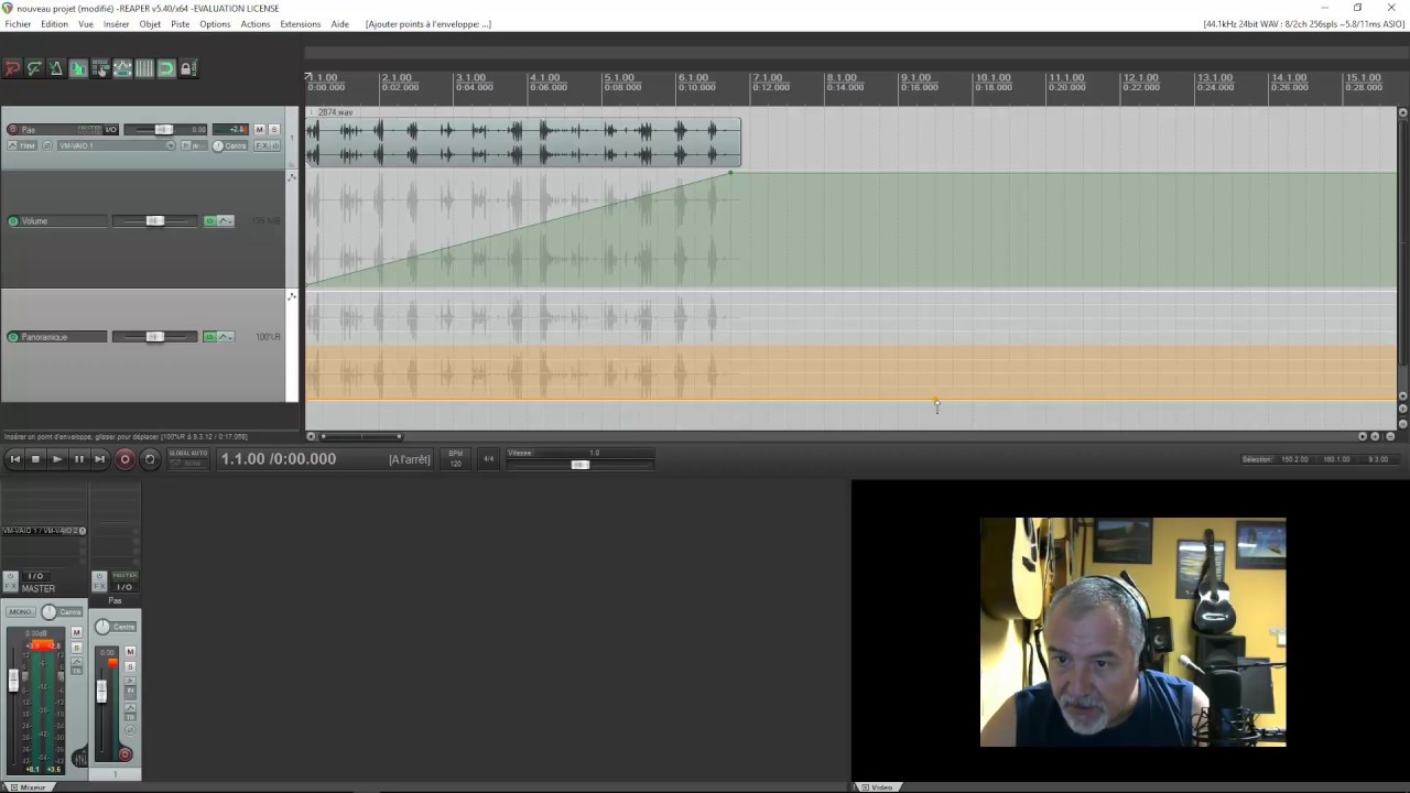 16 - Trim et Automation dans reaper