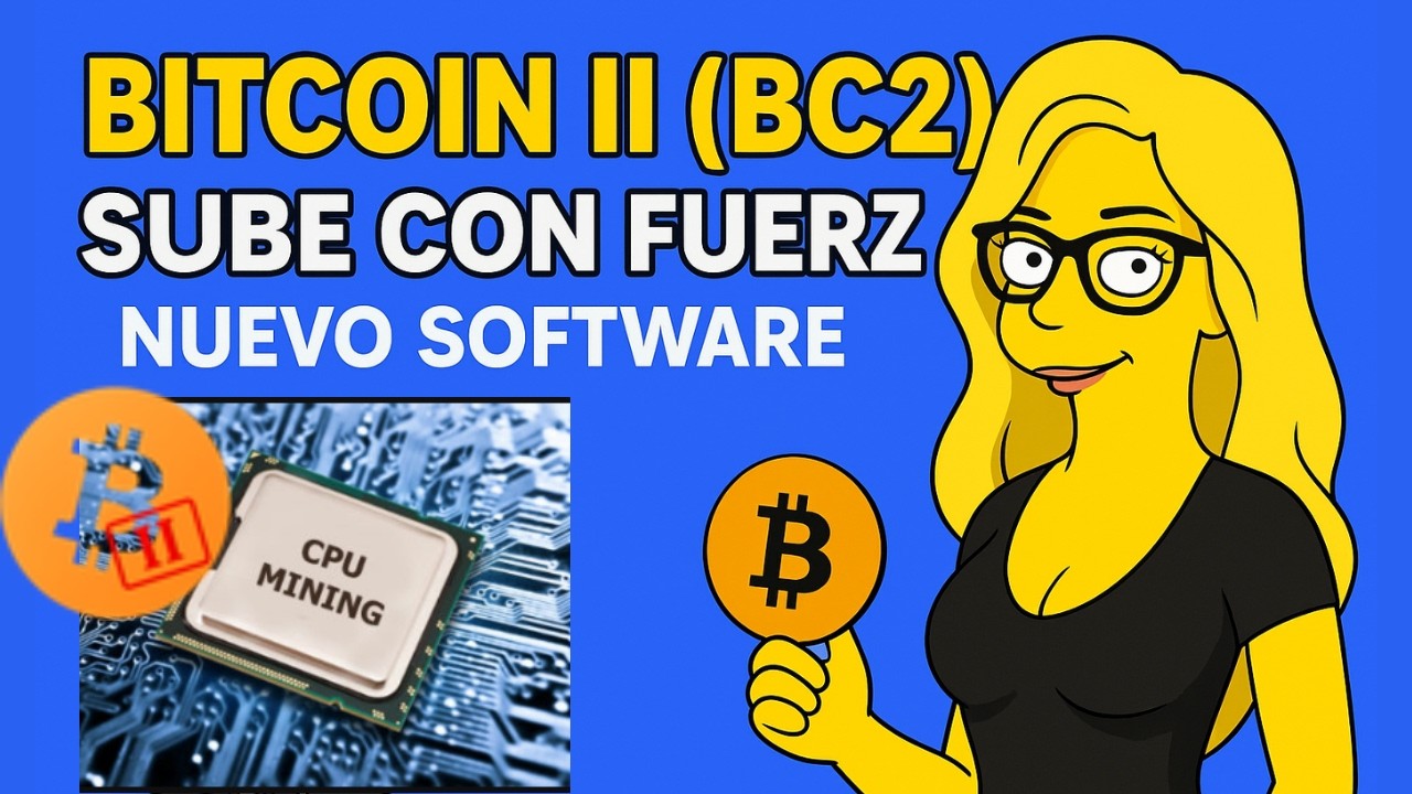 Bitcoin II (BC2) Sube con Fuerza 🔥 Nuevo Software de Miner&iacute;a en PC | Gu&iacute;a 2025