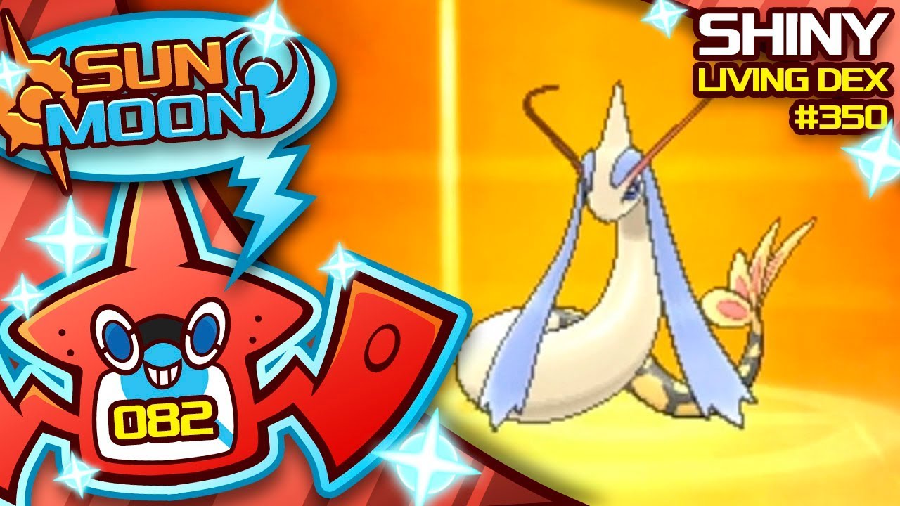 LETS GO! COMPETITIVE SHINY MILOTIC!! Quest For Shiny Living Dex #350 | Sun Moon Shiny #82