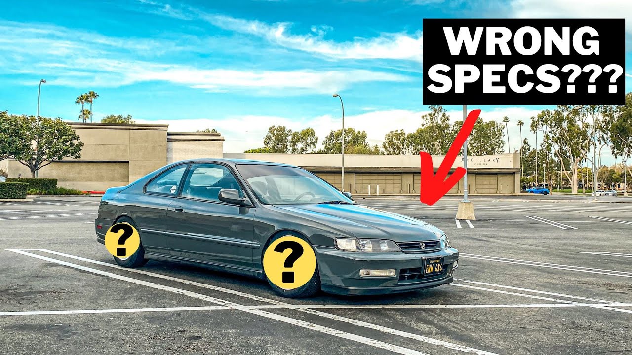 Показываю новые диски для моей Honda Accord 1995 года! TE37??