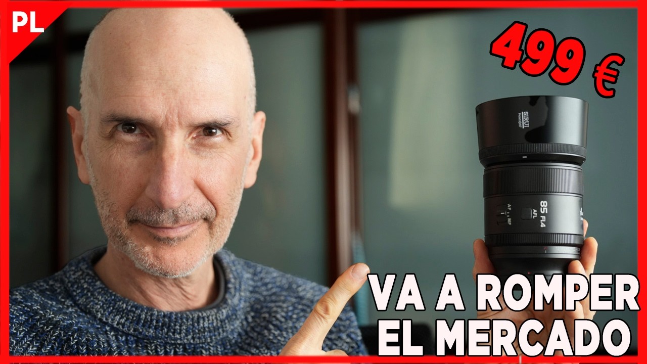 ¡SIRUI Aurora 85mm F1.4 viene a ROMPER el MERCADO!📷EJEMPLOS DE VIDEO Y FOTOGRAFÍA