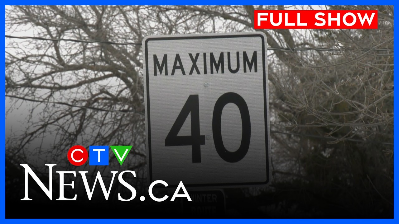 Push to lower residential speed, Tracking city buses | CTV Your Morning Winnipeg for March 5, 2026