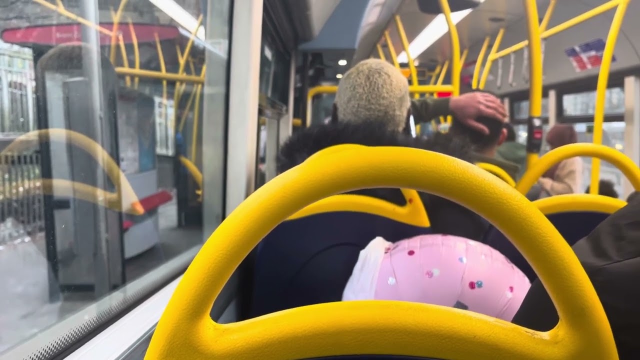 (Curtail + Vibrating Wall) Journey on Route 232 Go Ahead London SM19KKA WS141 4/2/24