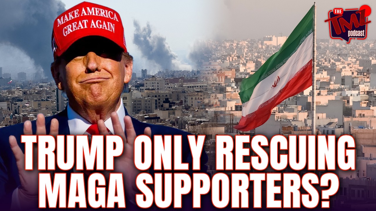 Iran Conflict: White House Choosing Who to Save? | The TMZ Podcast