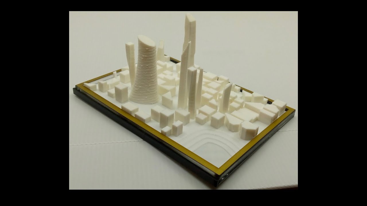 3D SKYLINE MODEL