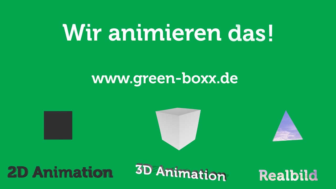 greenboxx animation - Wir animieren das! Animationen f&uuml;r Produktwerbung, Kampagnen, Social Media