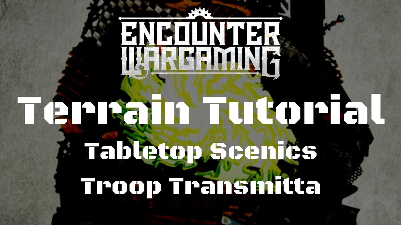 MDF Terrain Tutorial - Building the Orkenburg Troop Transmitta