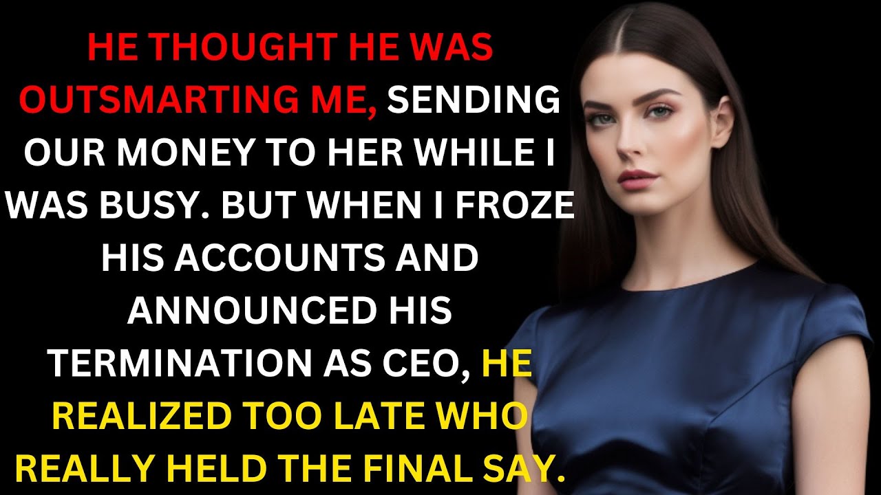 My Husband Transferred Our Savings to His Mistress—During My Company's Board Meeting
