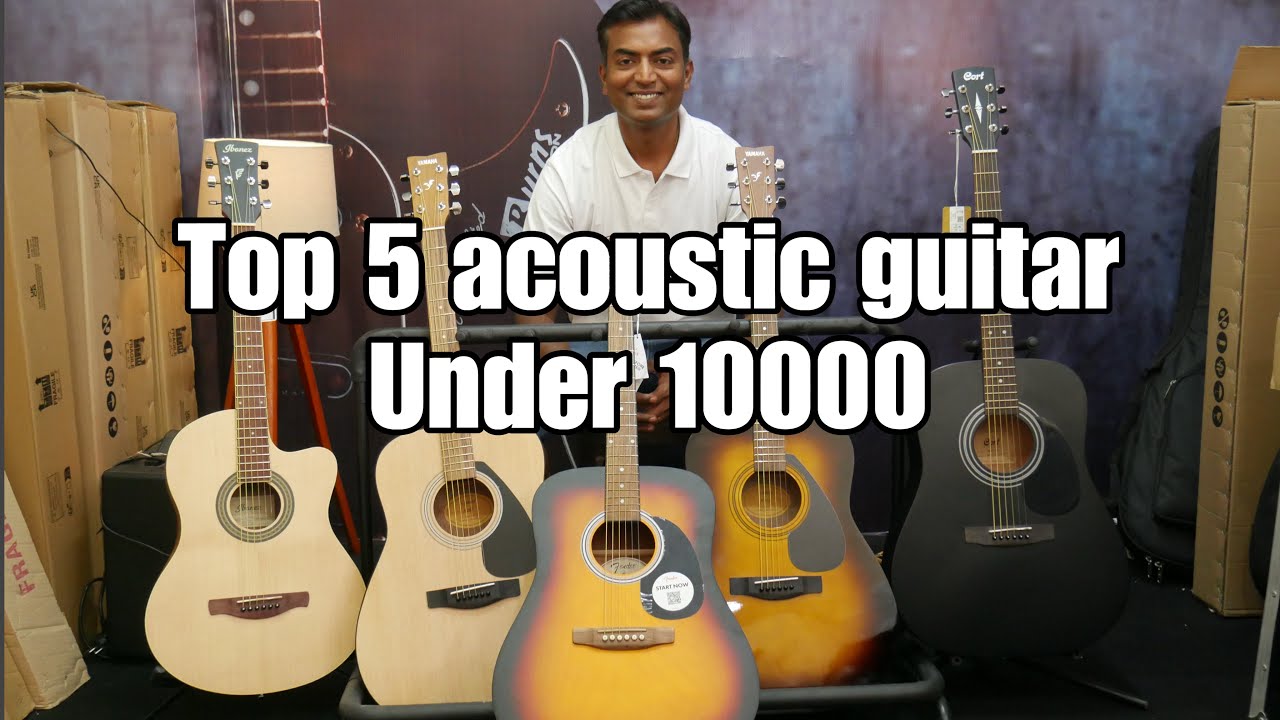 Top 5 acoustic guitar under 10000 rs | Best brands guitar| Latest 2025 edition.