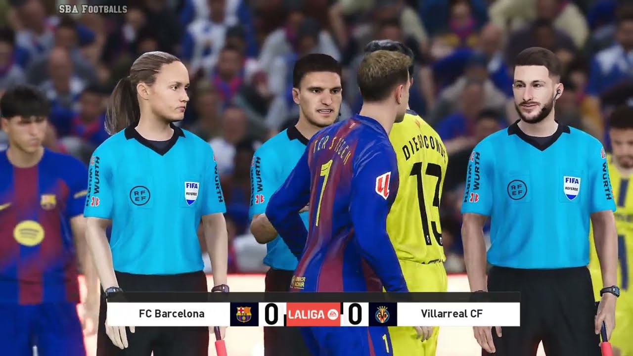 Barcelona vs Villarreal | La Liga | Full Match Highlight 28-Feb-2026