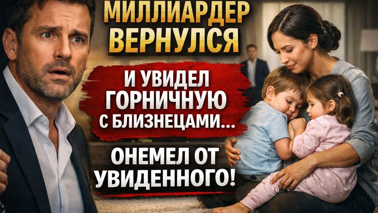 Он не ожидал этого миллиардер застал горничную с его детьми  правда изменила всё