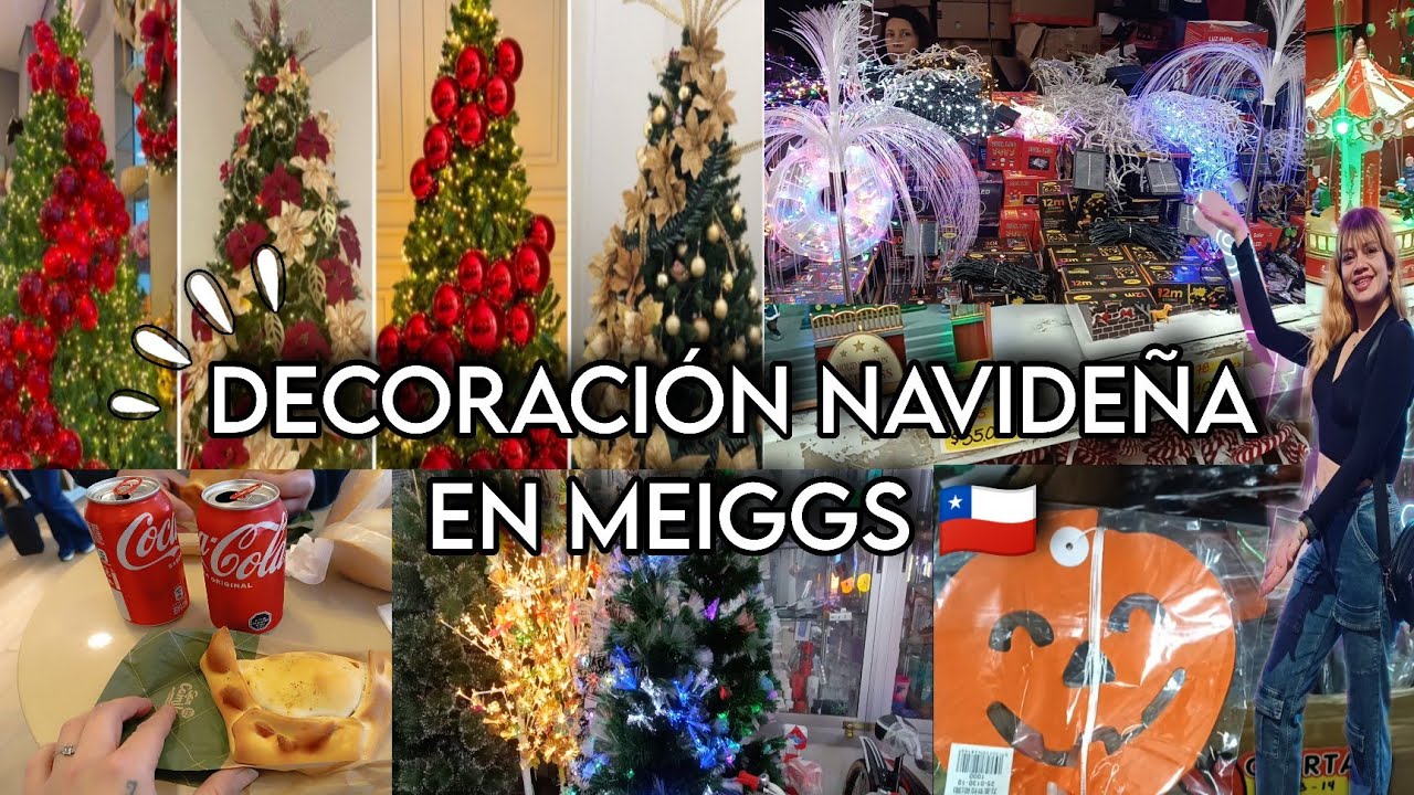 COMPRAS NAVIDEÑAS para LA CASA ✅ RECORRIDO en BARRIO MEIGGS 🇨🇱 ESTE VIDEO ES PARA TI !!