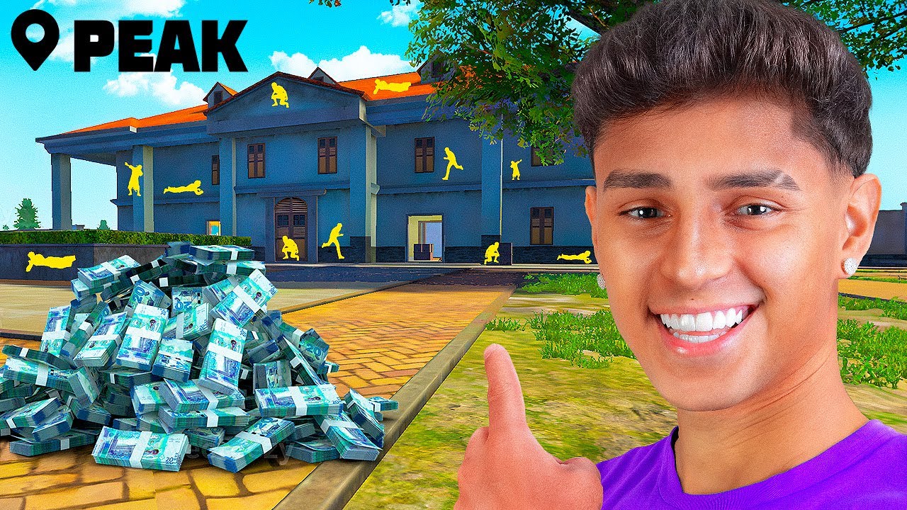 ESCONDE-ESCONDE VALENDO DINHEIRO NO FREE FIRE!!