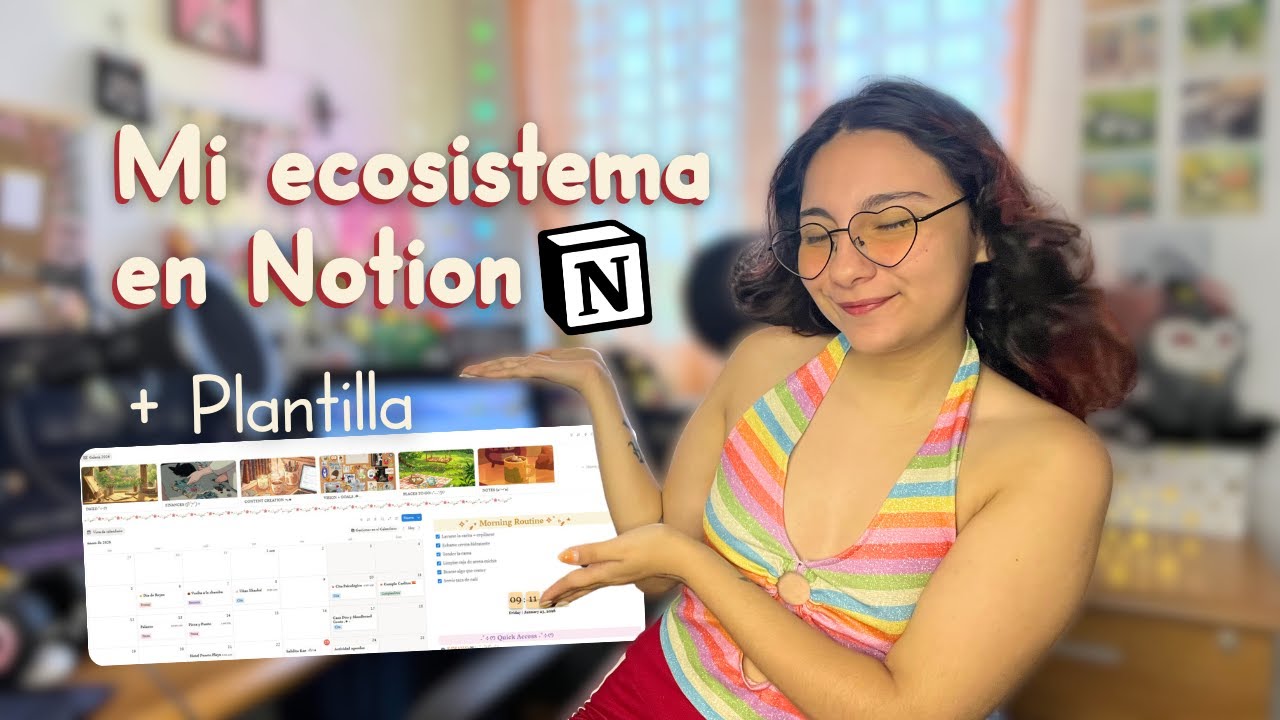 Mi ECOSISTEMA en NOTION🍃 l PLANTILLA a través de KO-FI con MUCHO amor ✨