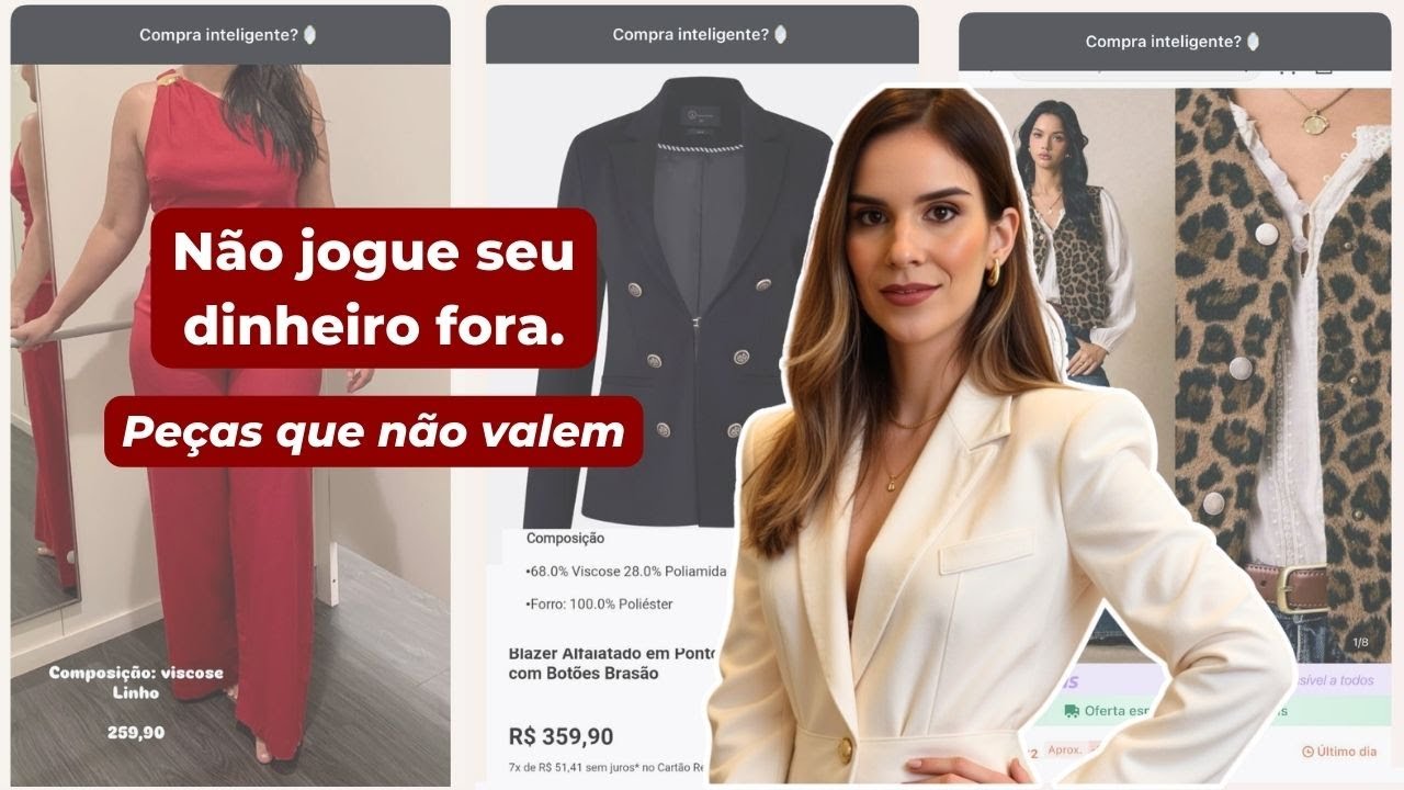 Evite esses erros ao comprar roupas e economize dinheiro
