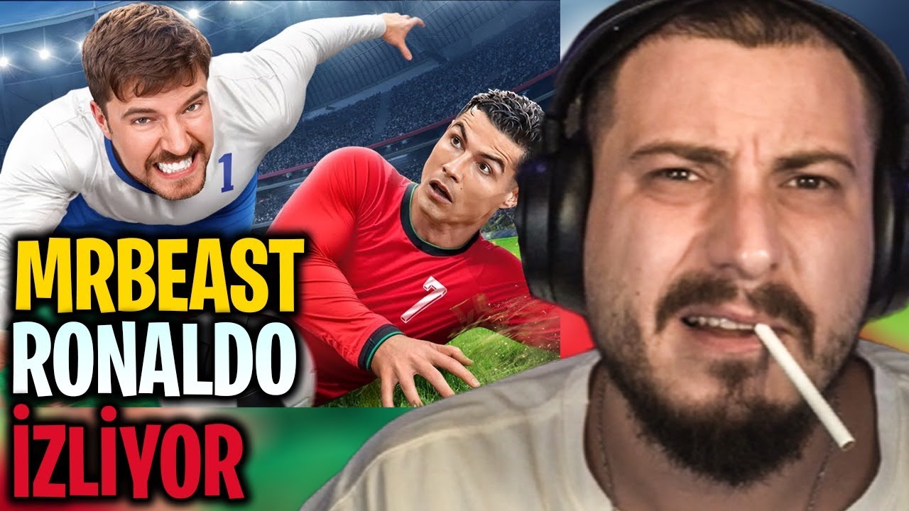 ATABERK DOĞAN MRBEAST RONALDO'YU YEN 1 MİLYON DOLAR KAZAN İZLİYOR