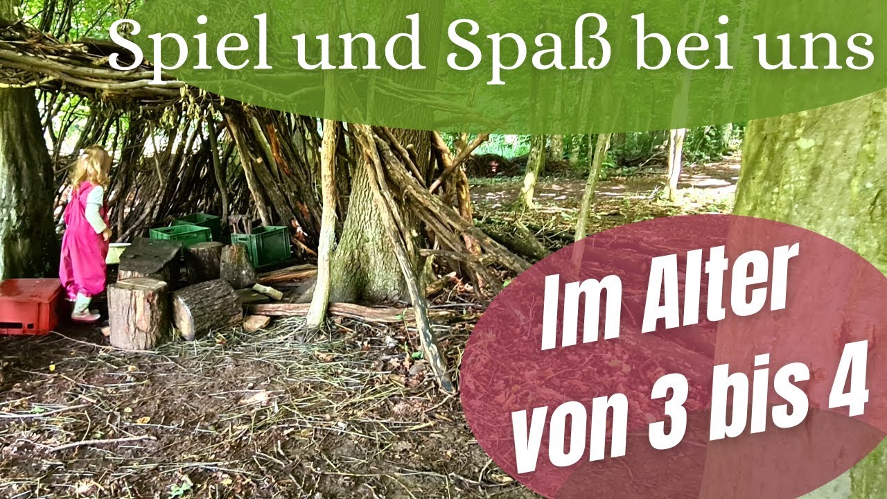Unsere Beschäftigung im Alter von 3 bis 4