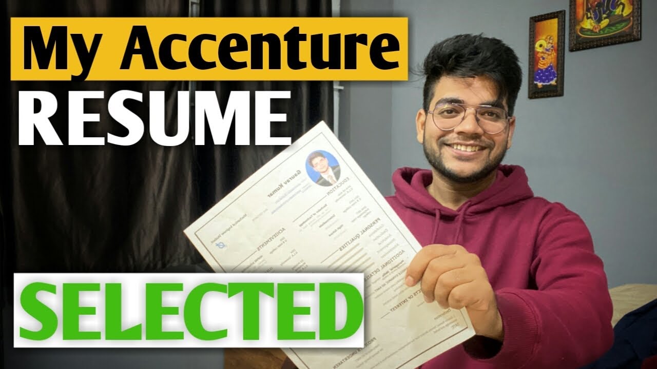 Accenture Resume that got me into Accenture | Resume tips | Accenture Interview Asked Questions