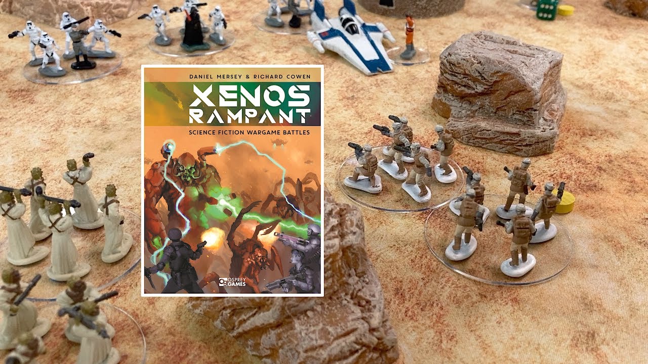 Xenos Rampant Star Wars Battle Report, Galactic Empire vs Desert Warlord