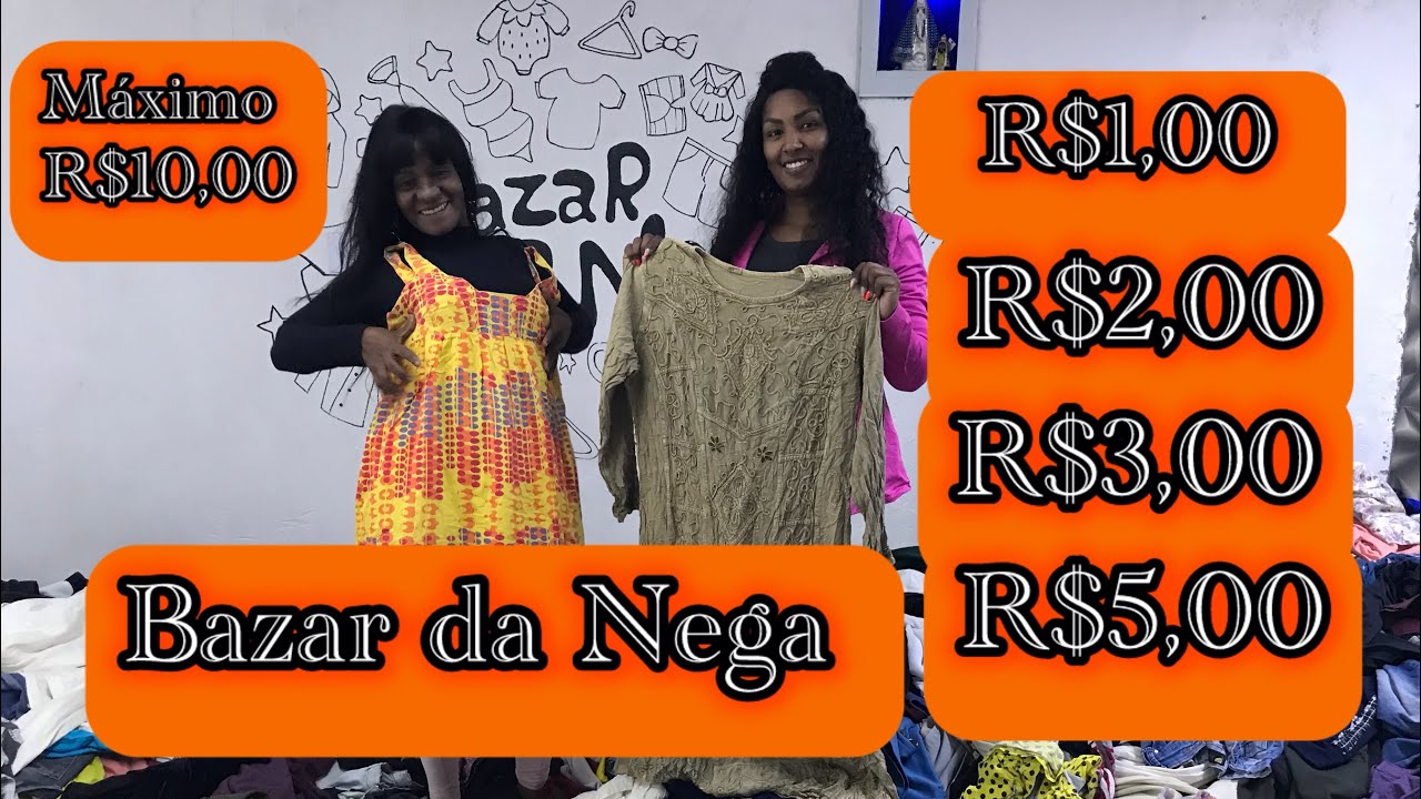 Bazar da Nega #bazardanega #moda #brecho #bazarbeneficente #brechosp #bazar #bazarnews