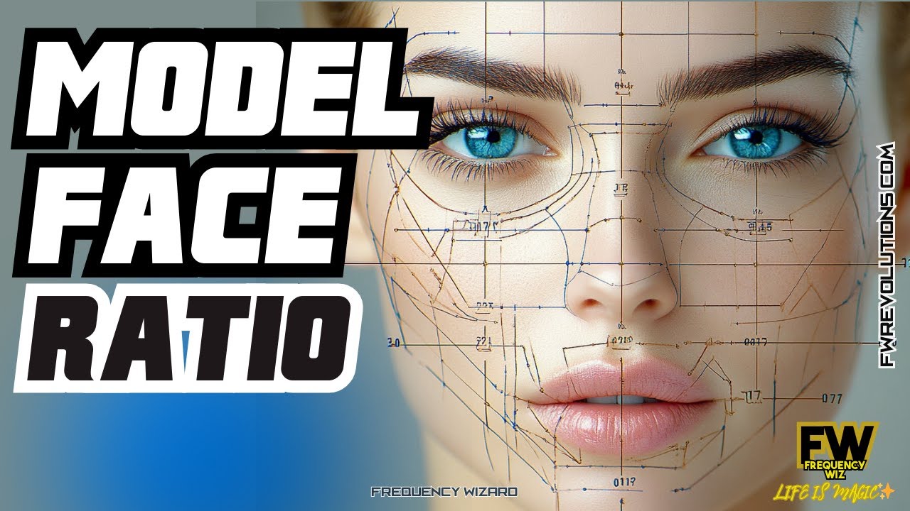 Model Face Ratio Subliminal Frequency Music – Achieve Perfect Facial Symmetry! 💎