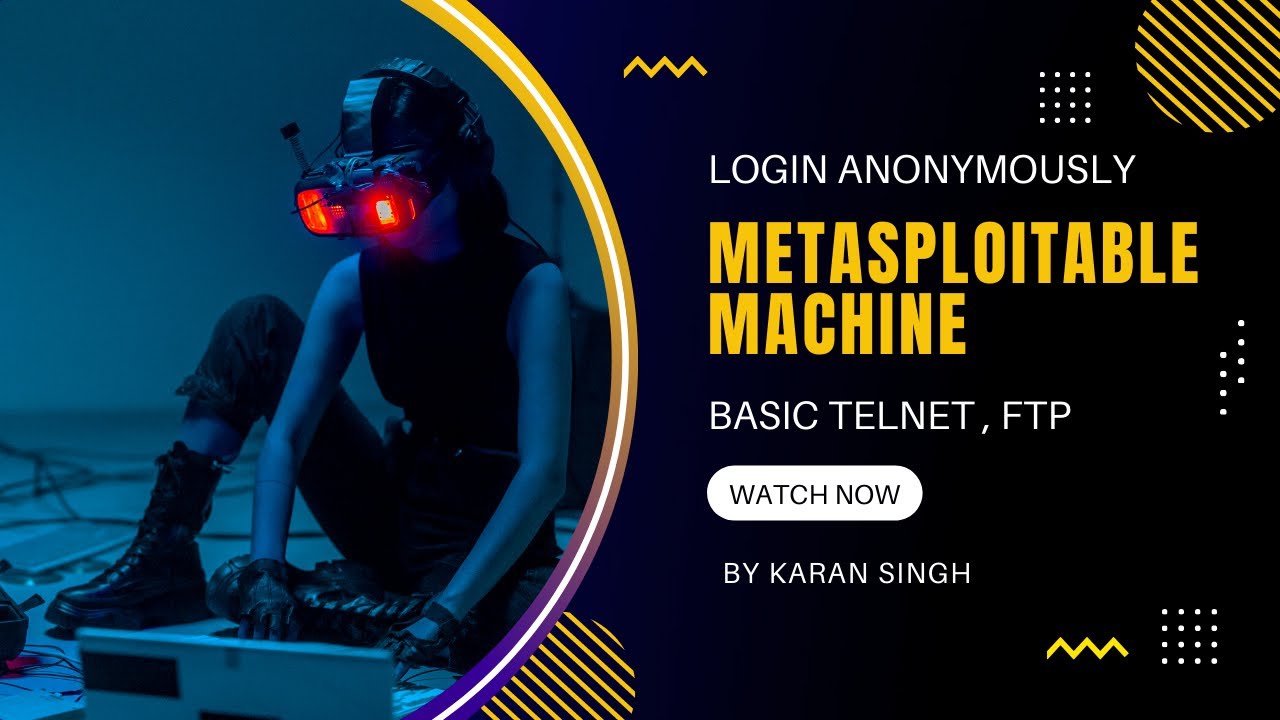 LOGIN ANONYMOUSLY INTO METASPLOITABLE MACHINE 😈 BY OPEN FTP AND TELNET PORT