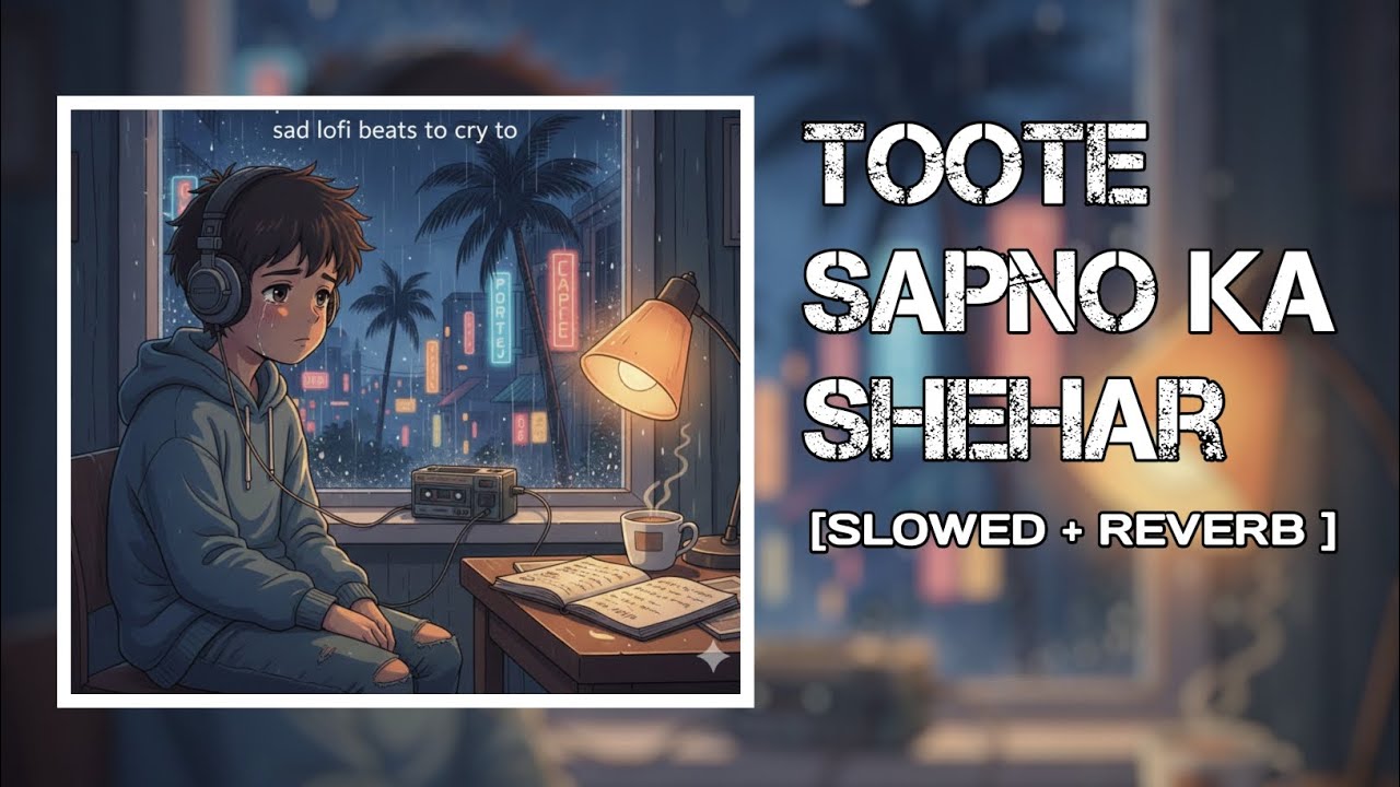 toote sapno ka shehar 🙂‍↕️| official song 2026 | Hindi lofi song | sad song | slowed and reverb  