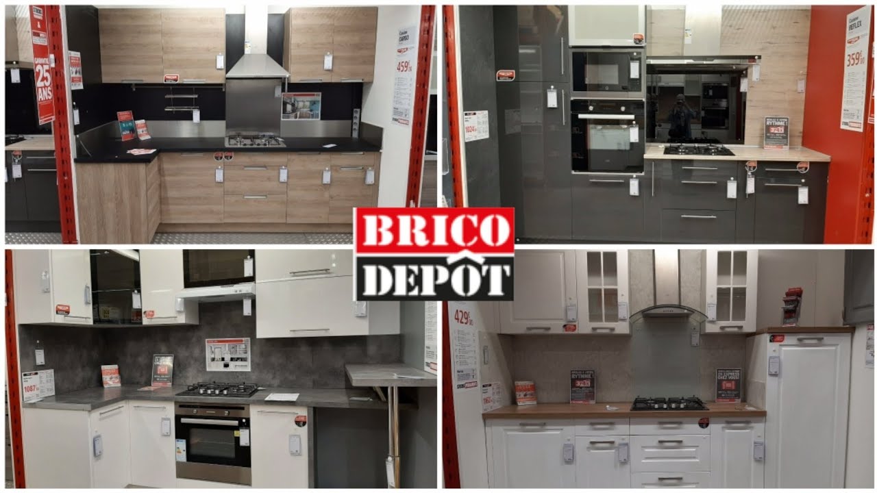 BRICO DÉPÔT_CUISINE 2020 JE VOUS MONTRE ET EXPLIQUE TOUT ...🥰 #brico_depôt_france #cuisine #moderne